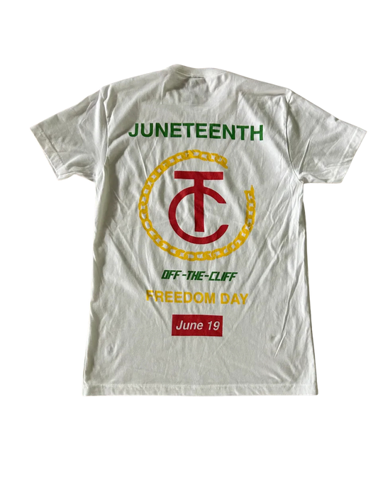 OFF-THE-CLIFF Juneteenth Wht