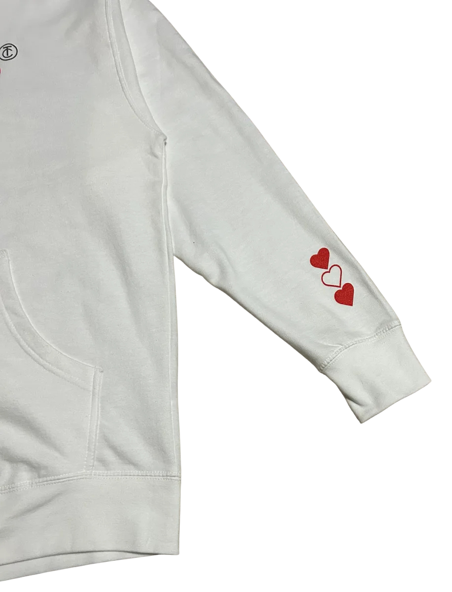 Valentines Day Hoodie (Wht)