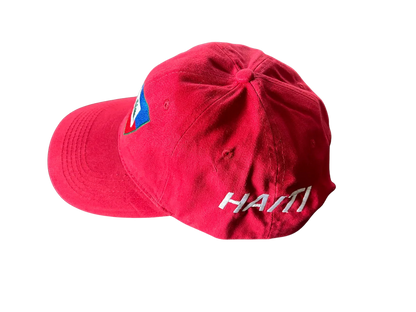 Red Haiti Dad Hat