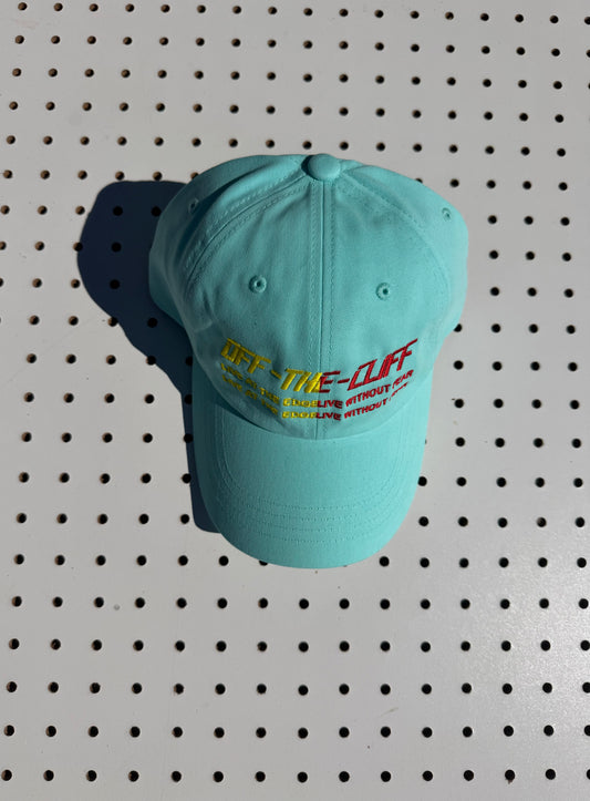 Dad hat yellow/ red logo