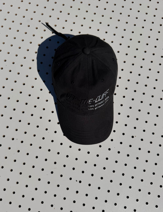 Dad Hat Black & Silver