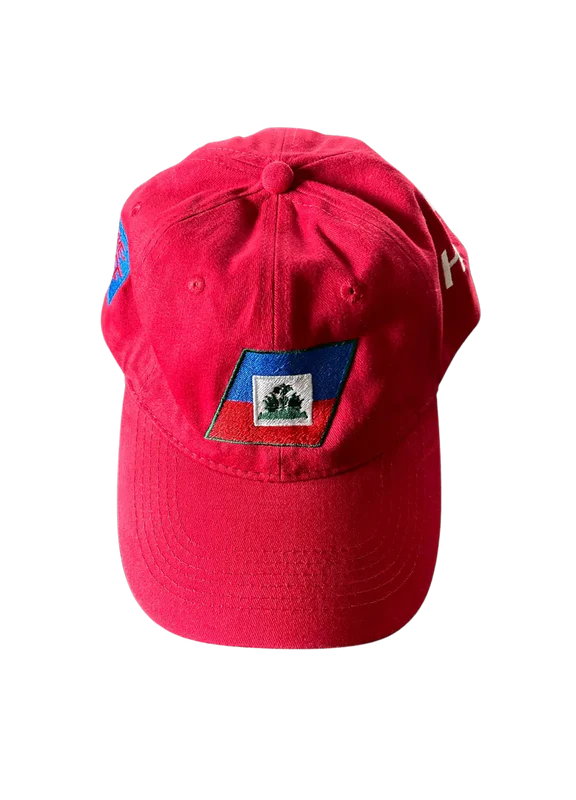 Red Haiti Dad Hat