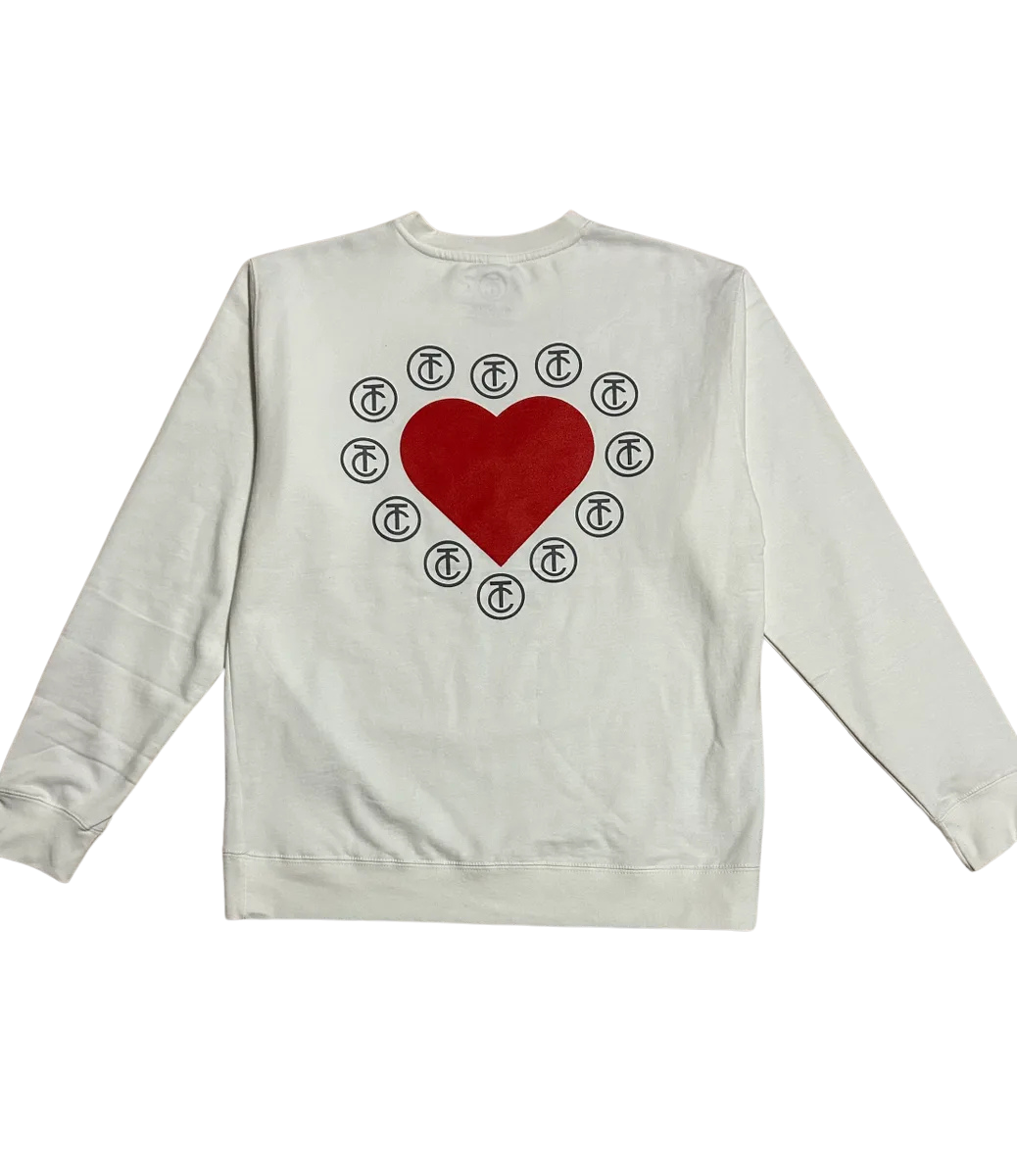 Love the opposite of Fear (Crew Neck) (Wht)